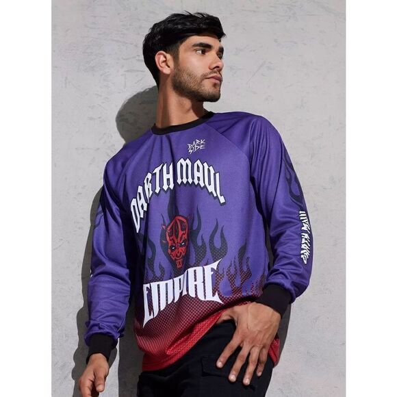 Star Wars Darth Maul Motocross Jersey Size L - Picture 2 of 10